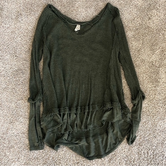 We the Free waffle knit top - Picture 2 of 5